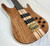 Jones SM1 5 String Brown Walnut and Maple, Boutique  Handmade in England Electric Bass W/Case