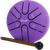 Amahi KLG3PU Steel Tongue Drum, 3 Inch Purple