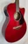 Yamaha FSX800C RR Concert Size Solid Sitka Spruce Top Acoustic Electric Guitar, Ruby Red