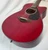 Yamaha FSX800C RR Concert Size Solid Sitka Spruce Top Acoustic Electric Guitar, Ruby Red