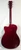 Yamaha FSX800C RR Concert Size Solid Sitka Spruce Top Acoustic Electric Guitar, Ruby Red