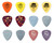 Dunlop 101 Variety Pack Light/Medium Player Pack of 12 Dunlop 101 Variety Pack Light/Medium Player Pack of 12
