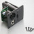 Ibanez 5AJB01F - Battery Box/Jack Combo Box 2 'AA' (XLR & 1/4")