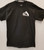Rickenbacker Cotton Preshrunk Medium T-Shirt. R Tailpiece Logo On Front, Guitar Image On Back. Black Rickenbacker Cotton Preshrunk Medium T-Shirt. R Tailpiece Logo On Front, Guitar Image On Back. Black