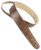 Henry Heller HCAP2-VBN Luxe Soft Capri Leather 2" Guitar Strap with Adjustable Feed Through, Vintage Brown