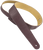 Henry Heller HCAP25-MAH 2.5 Inch Guitar Strap Luxe Soft Capri Leather With Adjustable Feed Through