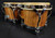 Latin Percussion LP1964 Original Mahogany Wood Shell Bongo Drum, Chrome Hardware