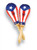 Latin Percussion LP393PR Matador Puerto Rican Flag Maracas Latin Percussion LP393PR Matador Puerto Rican Flag Maracas