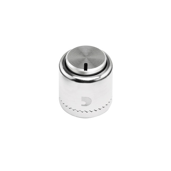 D'Addario LokNob Pro Large Knob for Amplifiers, Effects Pedals, Instruments, Live/studio Gear, Silver
