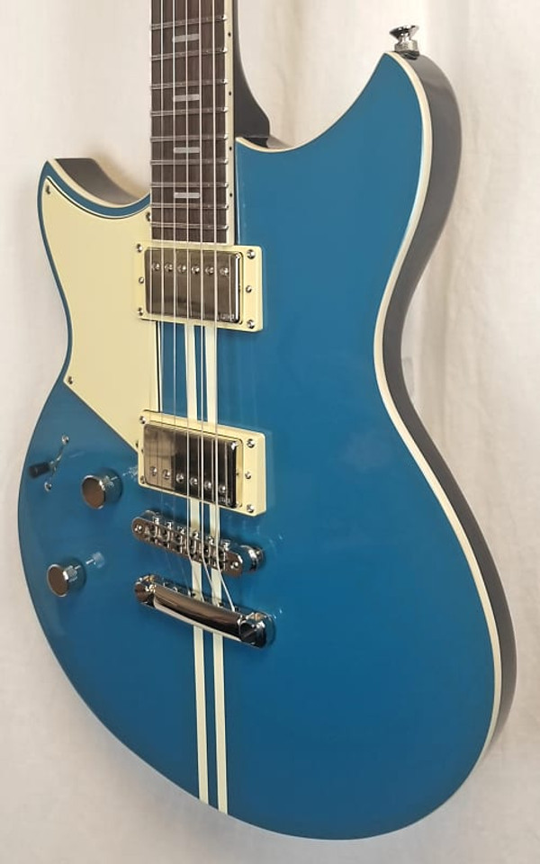 Yamaha RSS20L Revstar Standard Left Handed Electric Guitar, 2 Alnico V Humbucking Pickups, Swift Blue, w/Bag