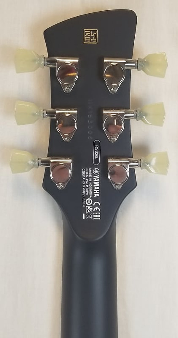 Yamaha RSS20L Revstar Standard Left Handed Electric Guitar, 2 Alnico V Humbucking Pickups, Swift Blue, w/Bag