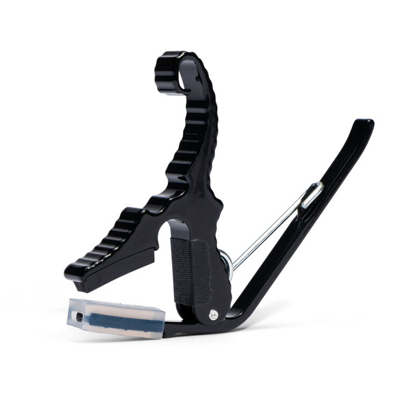 Kyser Quick-Change Acoustic Guitar Short Cut 3 String Guitar Capo - Black (KG3B)