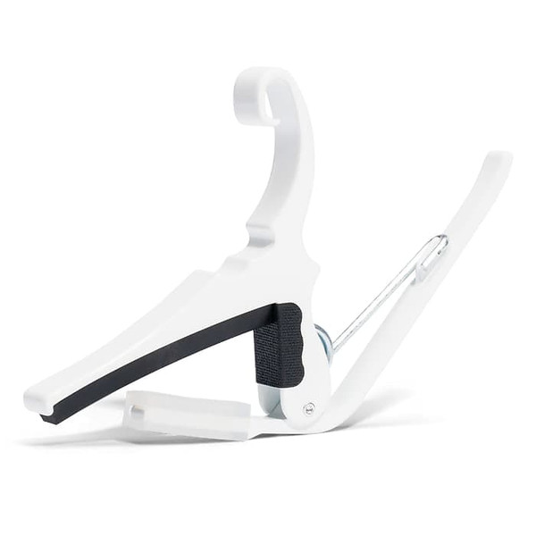 KG6W Quick-Change Acoustic Guitar Capo, White