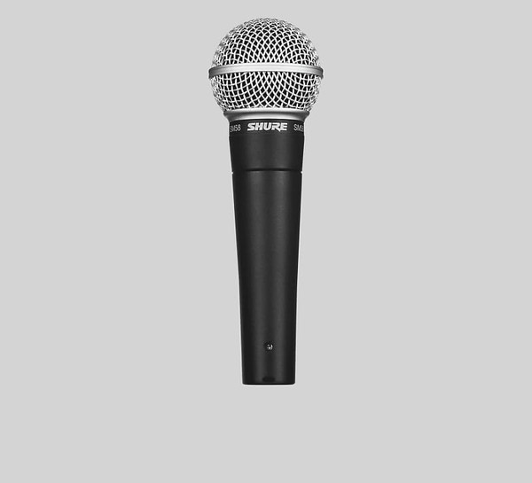 Shure SM58 Vocal Microphone, With Clip