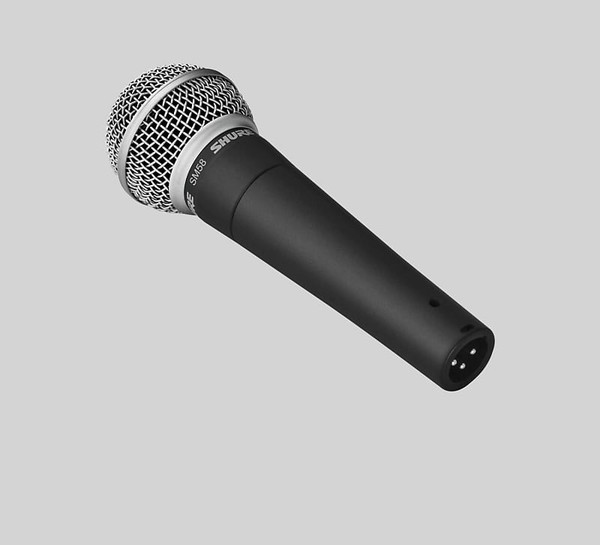 Shure SM58 Vocal Microphone, With Clip