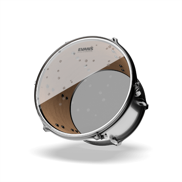 Evans TT13HG Hydraulic Glass Drum Head, 13 Inch