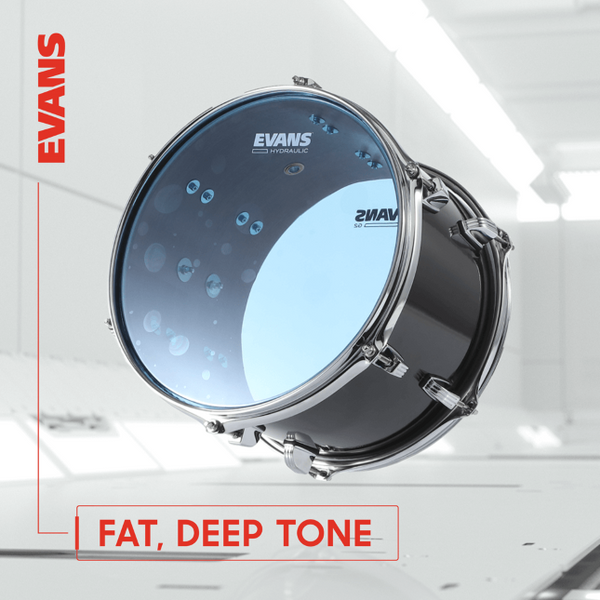 Evans TT13HG Hydraulic Glass Drum Head, 13 Inch