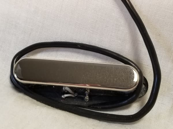 Tom Anderson TV1 True Vintage Single Coil, Neck Position Electric Guitar Pickup, Chrome Cover