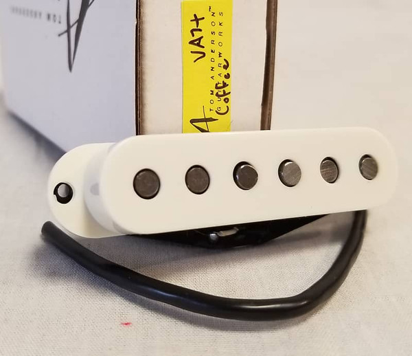 Tom Anderson VA7+ True Vintage Series Single Coil Neck or Middle Position, Electric Guitar Pickup, Coffee Dipped