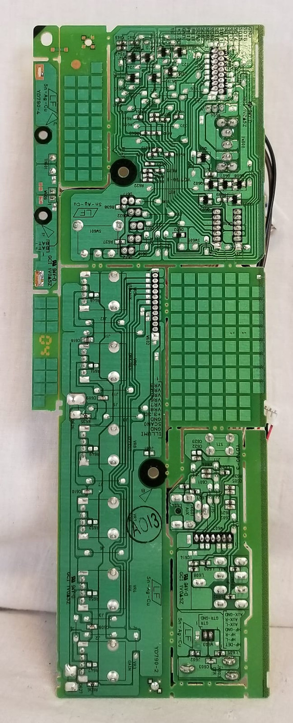Yamaha THR5A Circuit Board (OPE) Power Switch on the Operation Board Mounted