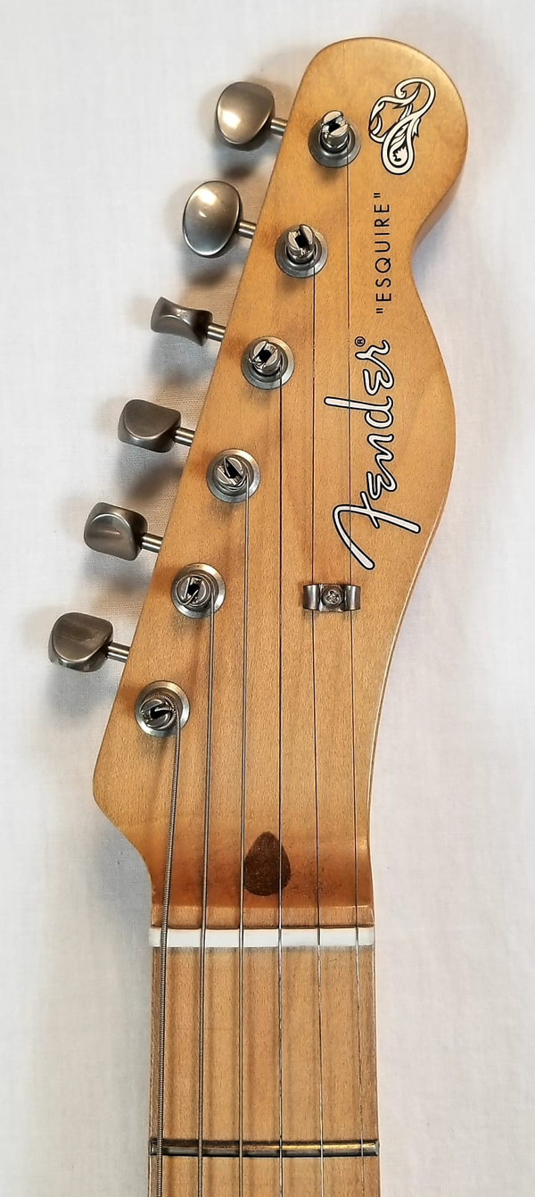 Fender Brad Paisley Esquire Electric Guitar, Maple Fingerboard, Black Sparkle, w/Gig Bag