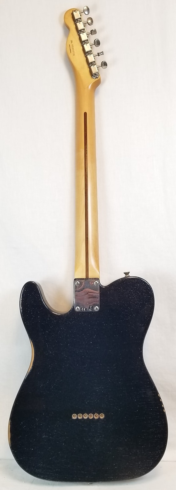 Fender Brad Paisley Esquire Electric Guitar, Maple Fingerboard, Black Sparkle, w/Gig Bag