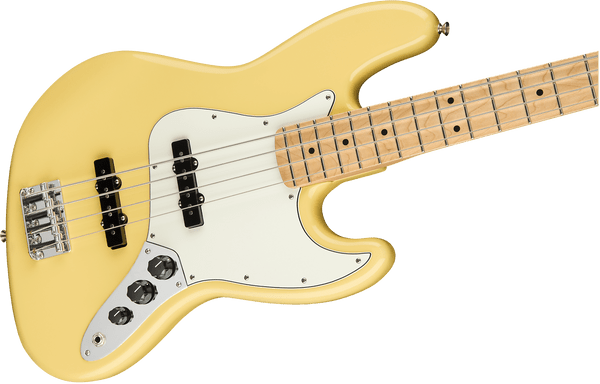 Fender Player Jazz Electric Bass Guitar, Maple Fingerboard, Buttercream