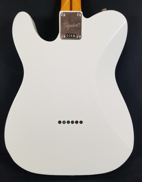 Squier Classic Vibe '70s Telecaster Deluxe HH Electric Guitar, Maple Fingerboard, Olympic White