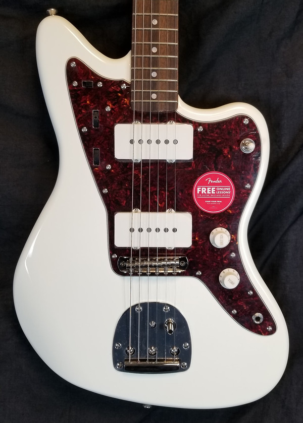 Squier Classic Vibe '60s Jazzmaster Electric Guitar, Laurel Fingerboard , Olympic White