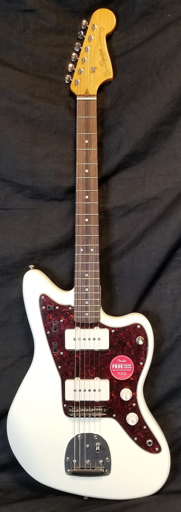 Squier Classic Vibe '60s Jazzmaster Electric Guitar, Laurel Fingerboard , Olympic White