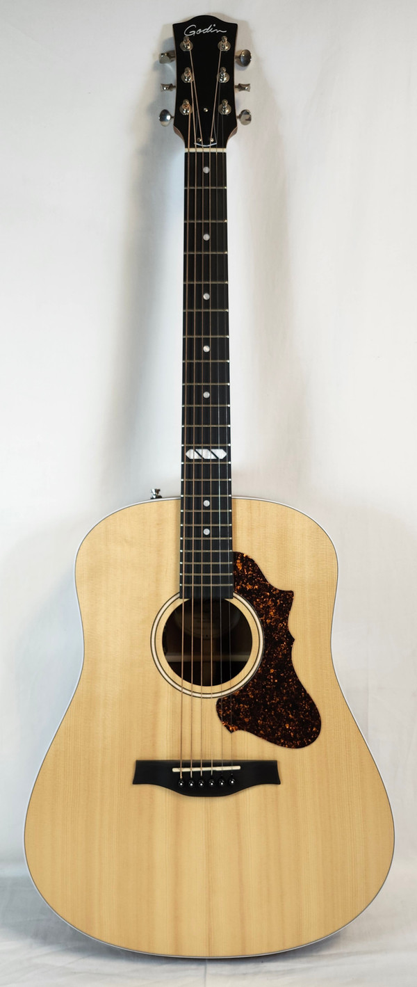 Godin Metropolis Composer Solid Mahogany Top and Back Acoustic/ Electric Guitar, LR Baggs Element W/ Bag