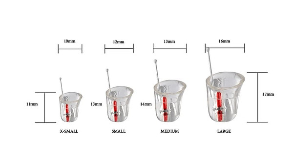 M1-M High Fidelity Earplugs (Medium) Made in USA