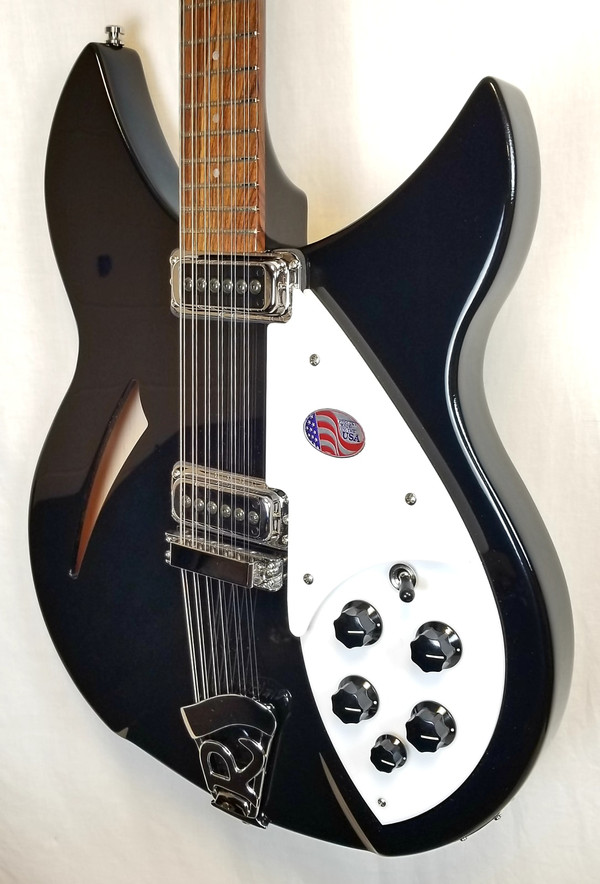 Rickenbacker 330/12 Jetglo 12 String Electric Guitar Thinline semi-acoustic, 24 fret, 2 pickups, (330/12JG)