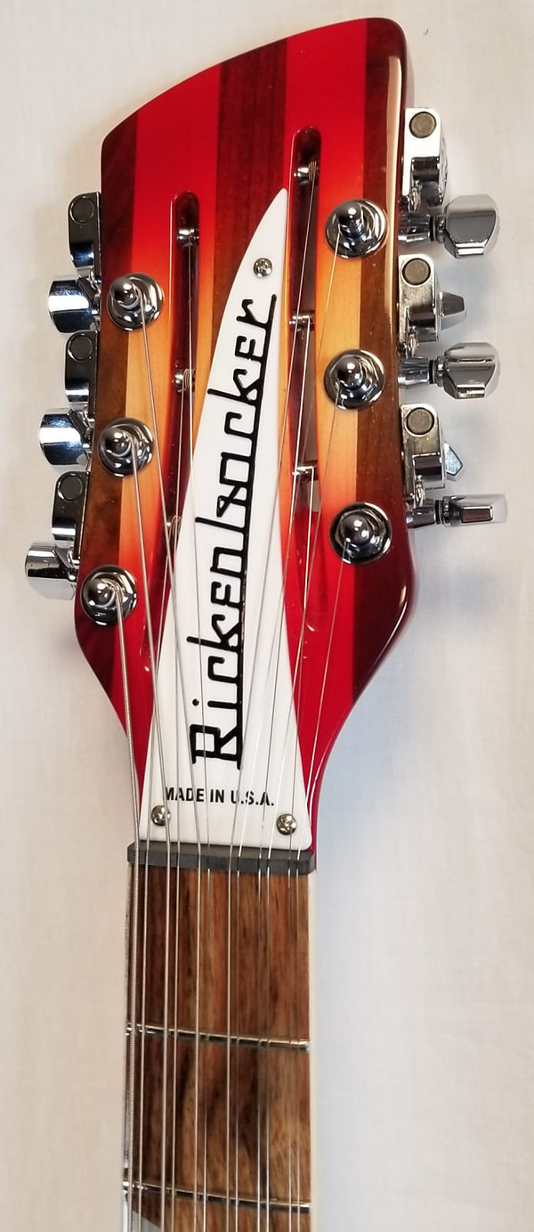 Rickenbacker 360/12 FireGlo 12 String Thinline, Hollow Body Electric Guitar, Wired for Stereo, W/Case