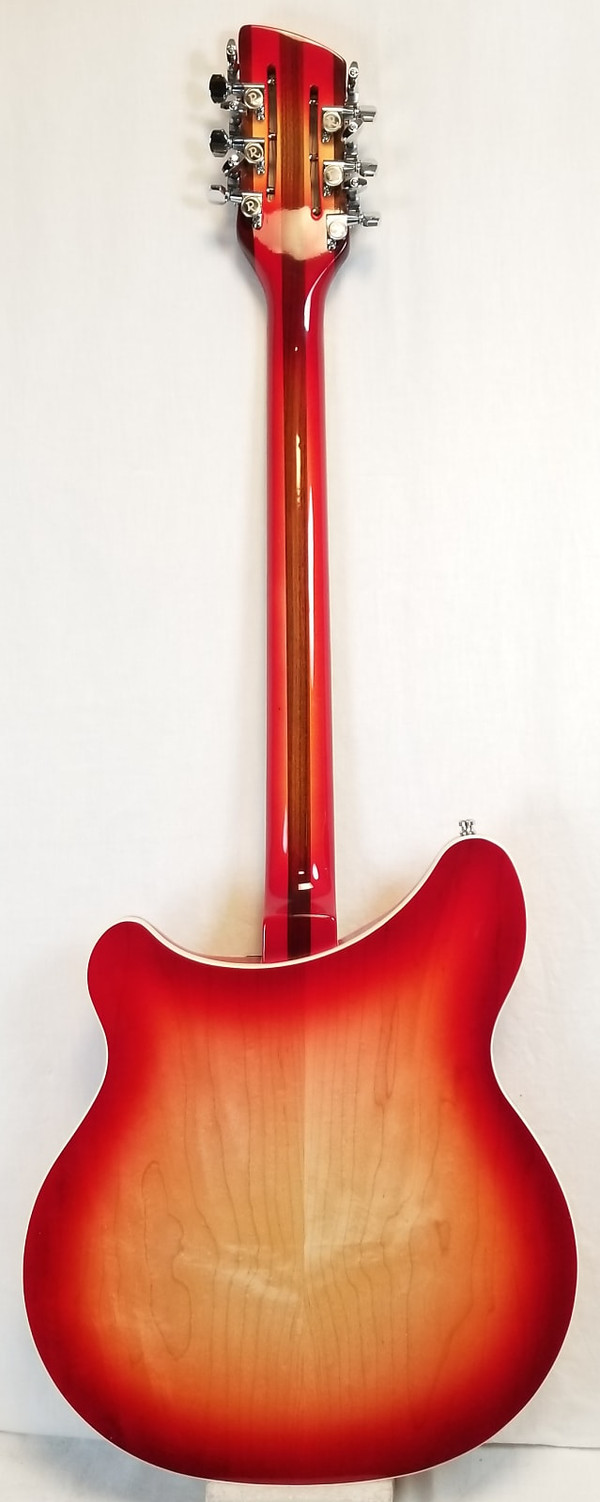 Rickenbacker 360/12 FireGlo 12 String Thinline, Hollow Body Electric Guitar, Wired for Stereo, W/Case