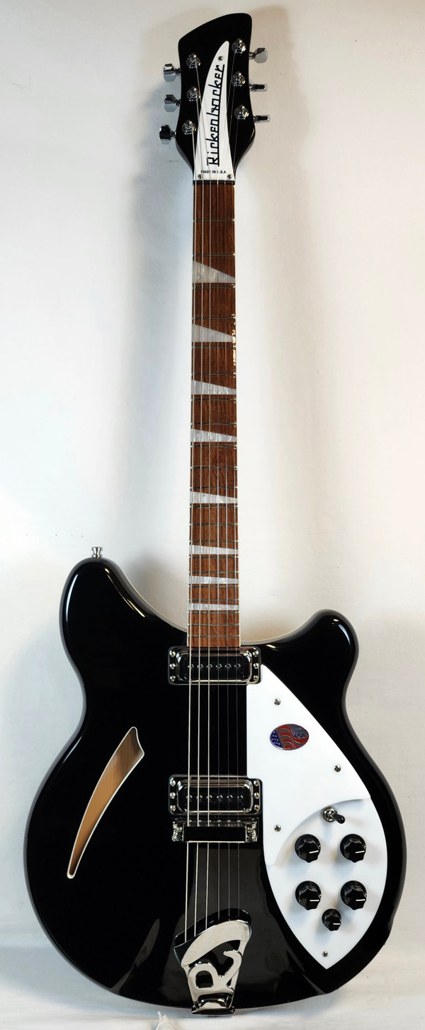 Rickenbacker 360 JetGlo, Deluxe Hollow Body Electric Guitar, Stereo, W/HSC
