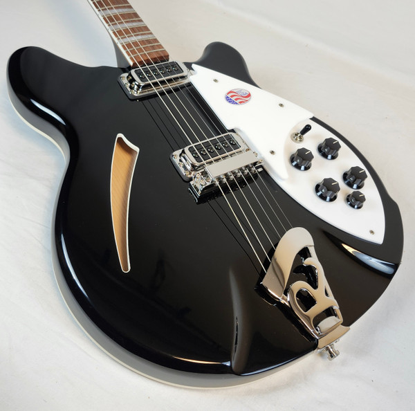 Rickenbacker 360 JetGlo, Deluxe Hollow Body Electric Guitar, Stereo, W/HSC