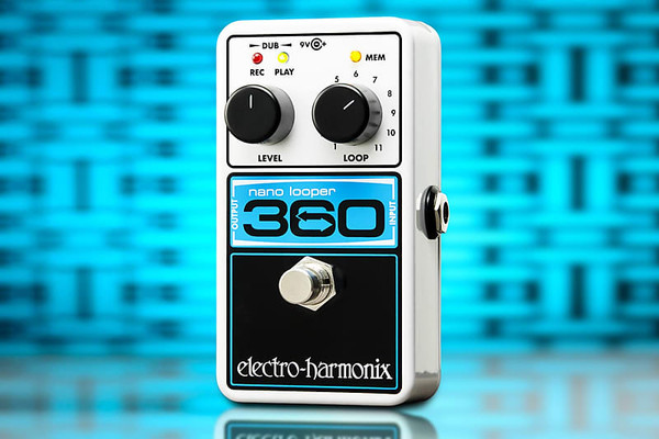 Electro Harmonix 360 Nano Looper Compact Looper  9.6DC-200 PSU Included