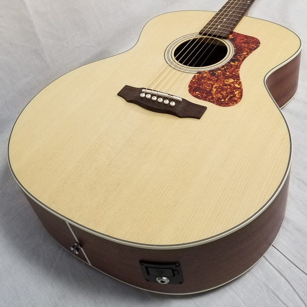 F-240E Westerly Collection Jumbo Acoustic / Electric Guitar, Natural