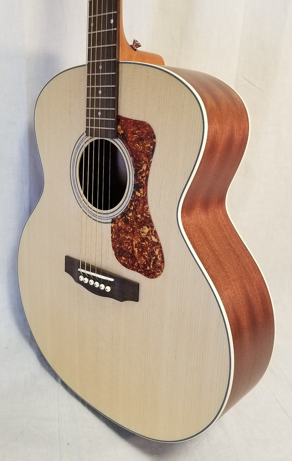 F-240E Westerly Collection Jumbo Acoustic / Electric Guitar, Natural