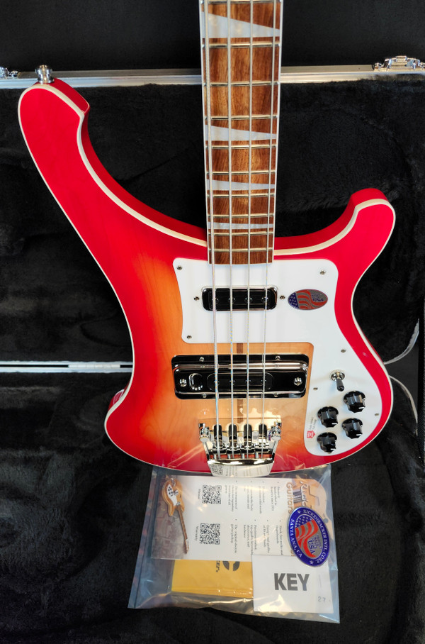 Rickenbacker 4003 FireGlo Electric Bass, Stereo, w/HSC