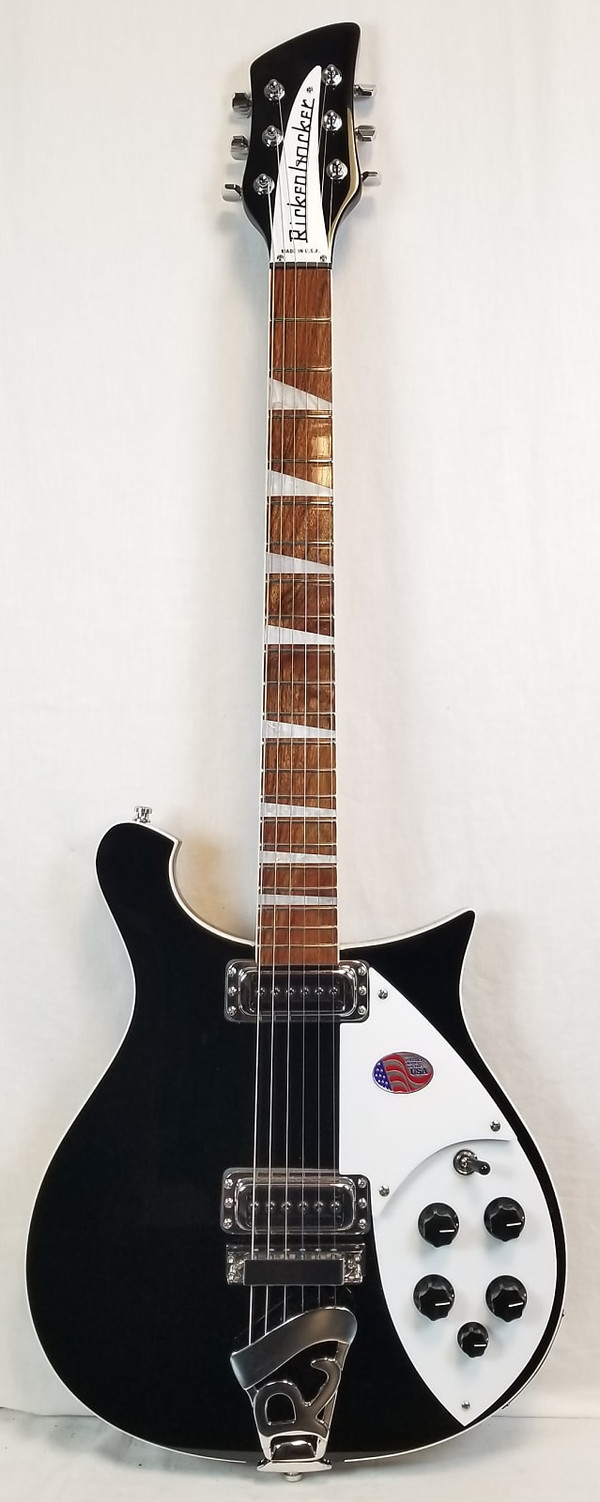 Rickenbacker 620 Jet Glo Electric Guitar Deluxe bound body & neck, inlays, 21 fret, 2 pickups, wired for stereo