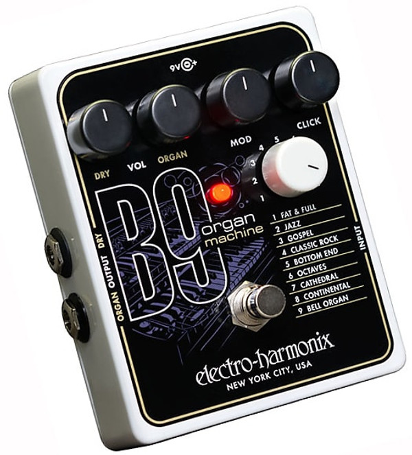 Electro Harmonix B9 Organ Machine Guitar Pedal Effect