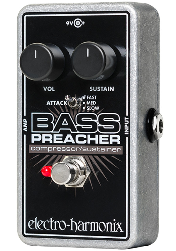 Electro Harmonix Bass Preacher Bass Compressor/Sustainer Effect Pedal