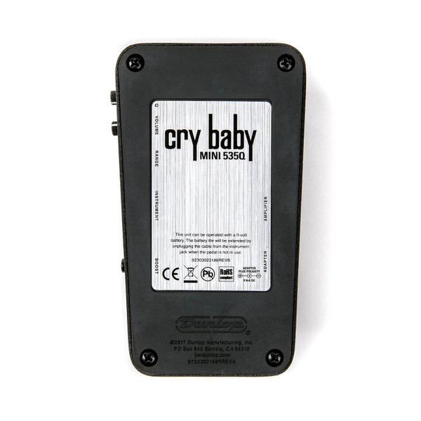 Dunlop Cry Baby Mini 535Q Wah Effect Pedal
