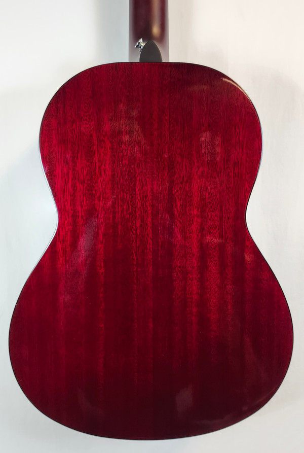 Yamaha CSF Series Parlor Guitar, Solid Spruce Top, Undersaddle Pickup, Crimson Red Burst, W/Bag CSF1M