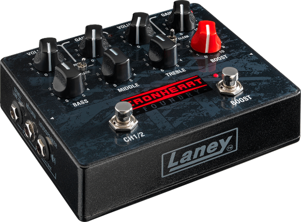 Laney Foundry Series Ironheart Loudpedal, 60W 2 Channel Floor Amplifier