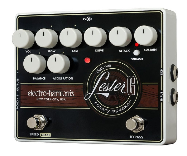 Electro Harmonix Lester G Deluxe Rotary Speaker Effect Pedal