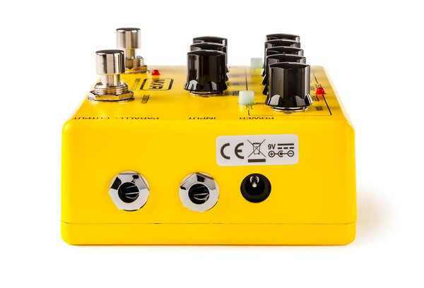 MXR M80Y  Bass DI+ Special Edition Direct Box and Preamp with Distortion, Yellow