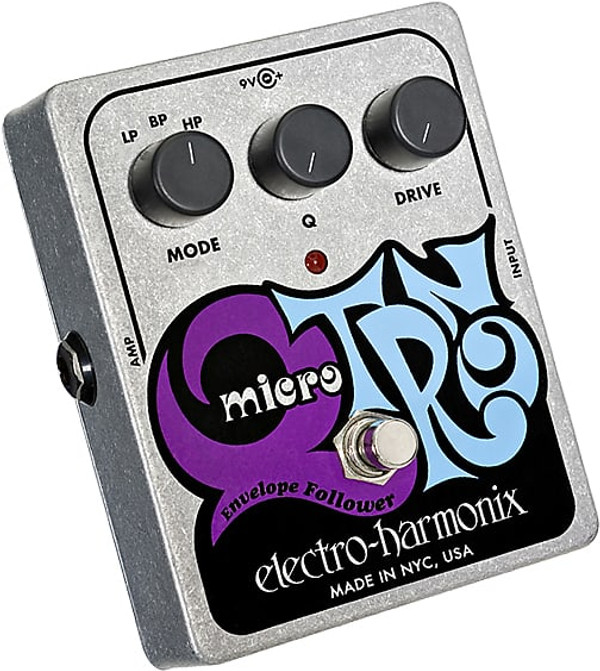 Electro Harmonix XO Micro Q-Tron Envelope Filter Guitar Effects Pedal (MQTRON)